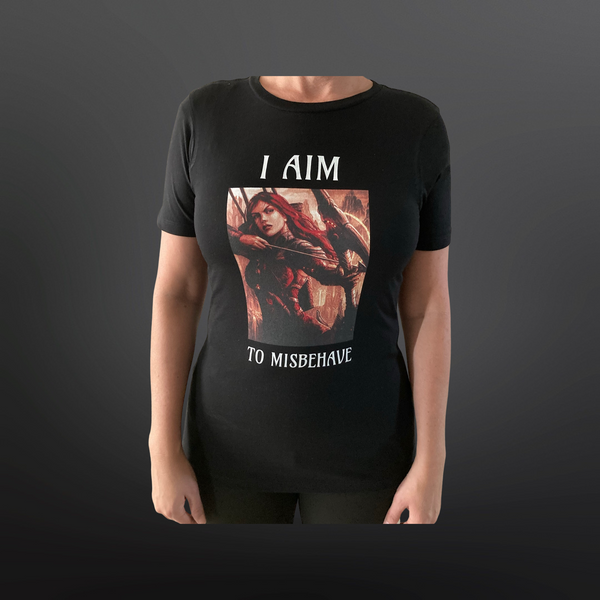 I Aim To Misbehave T-Shirt